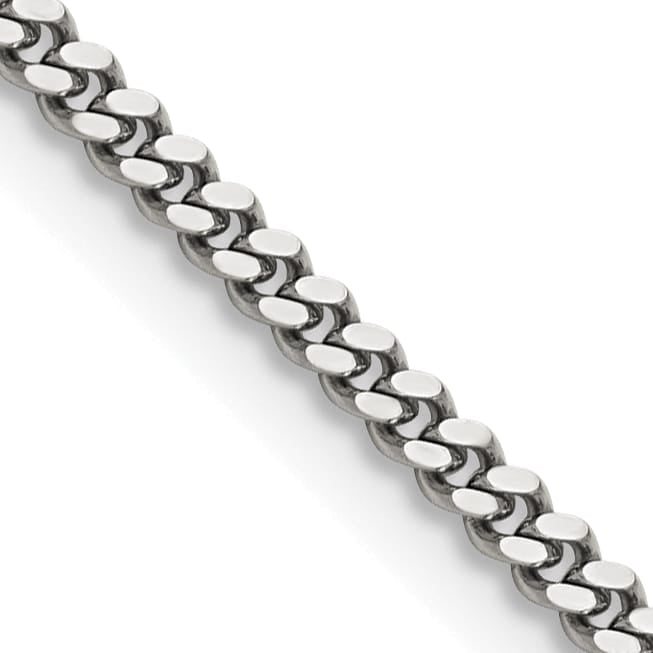 Chisel Stainless Steel 3mm Curb Chain