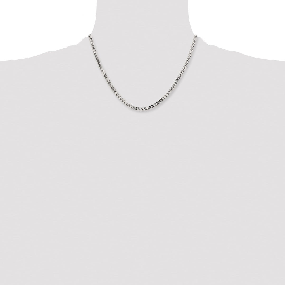 Chisel Stainless Steel 3mm Franco Chain
