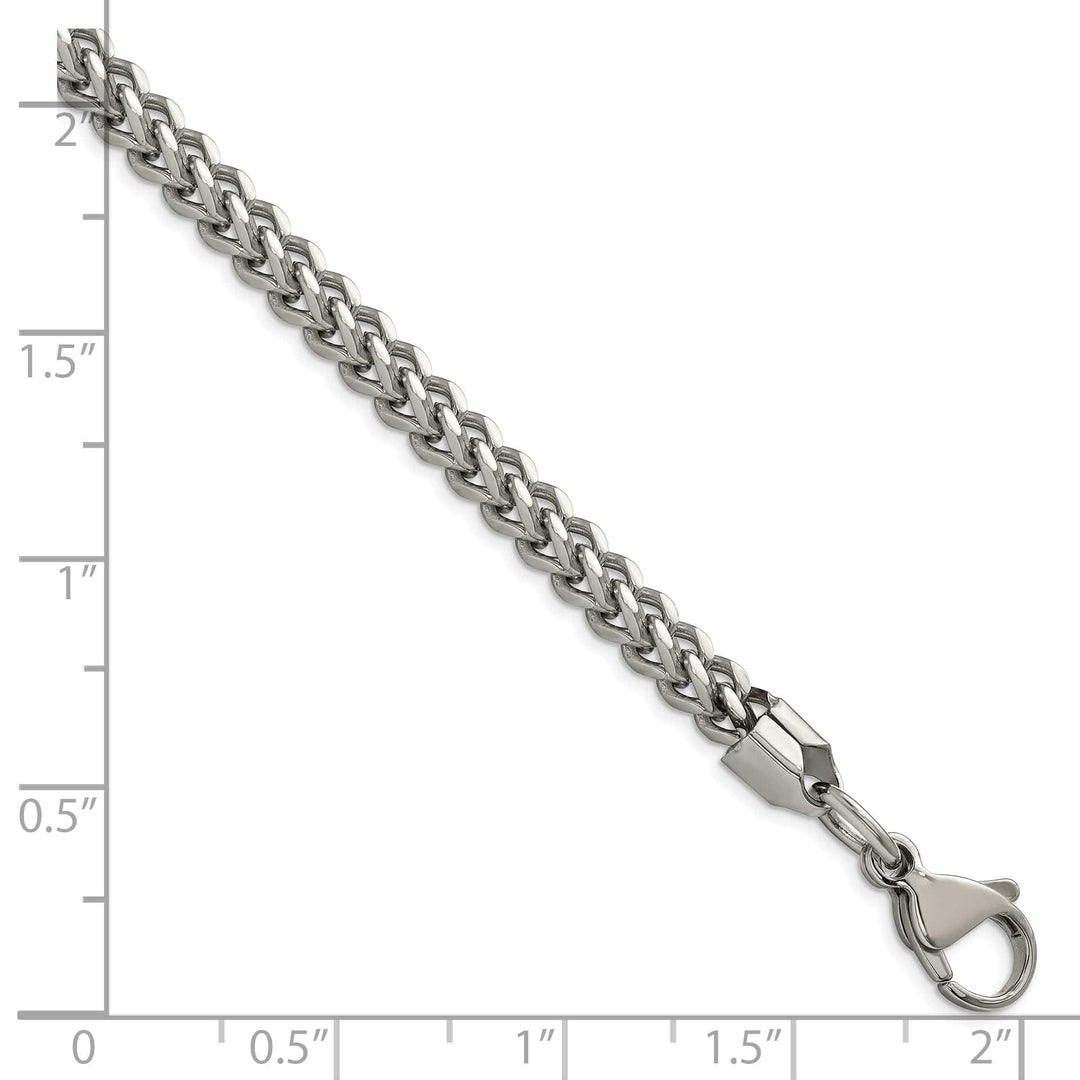 Chisel Stainless Steel 3mm Franco Chain