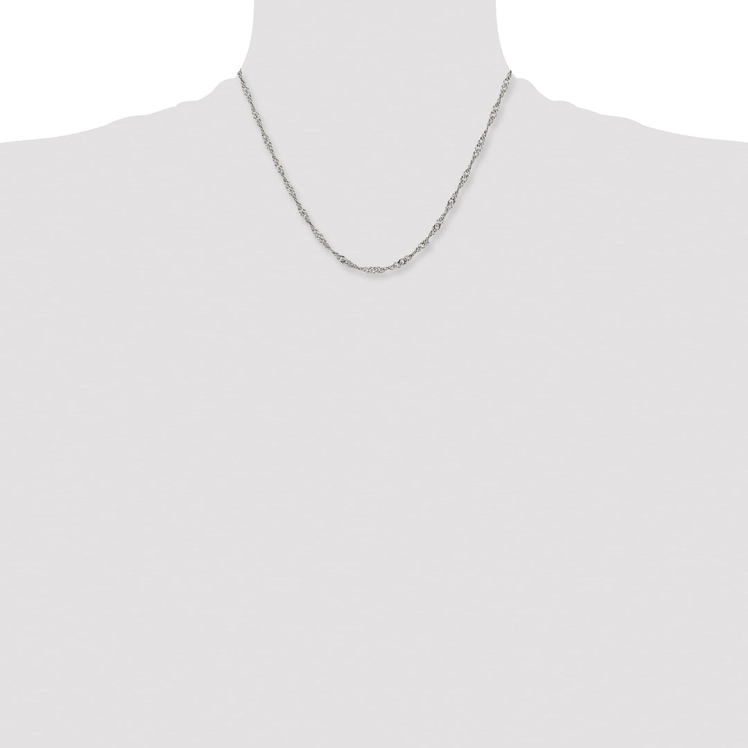 Chisel Stainless Steel 3mm Singapore Chain