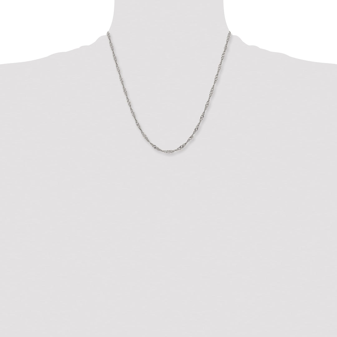 Chisel Stainless Steel 3mm Singapore Chain