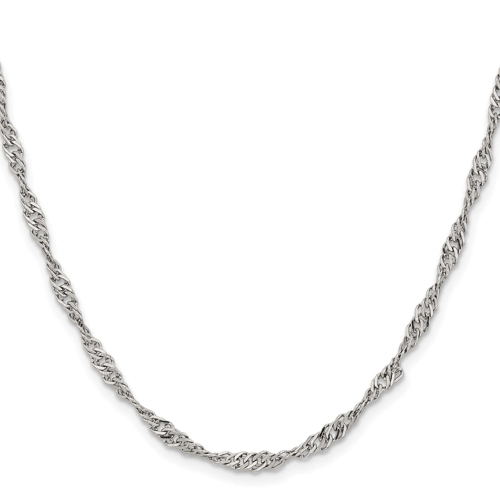 Chisel Stainless Steel 3mm Singapore Chain