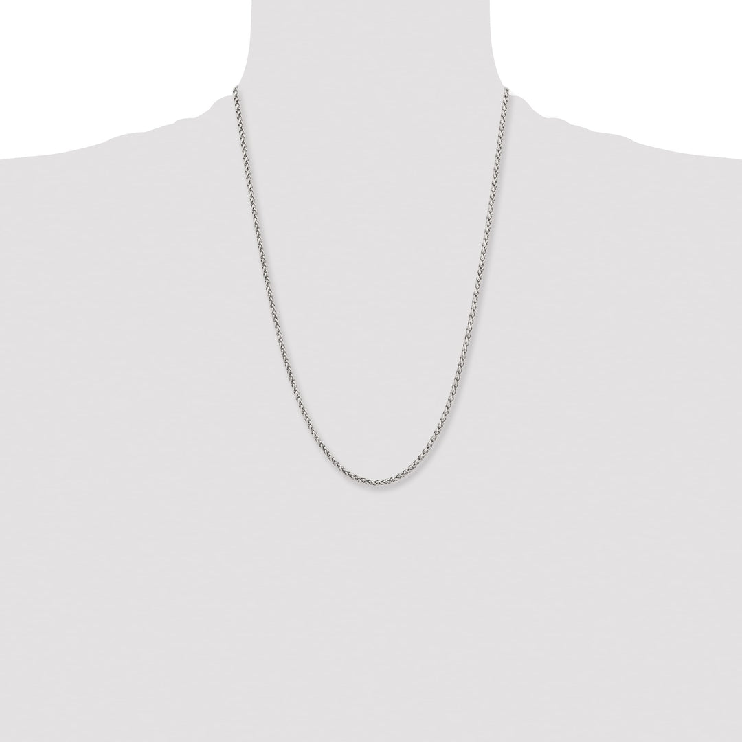Chisel Stainless Steel 3mm Wheat Chain