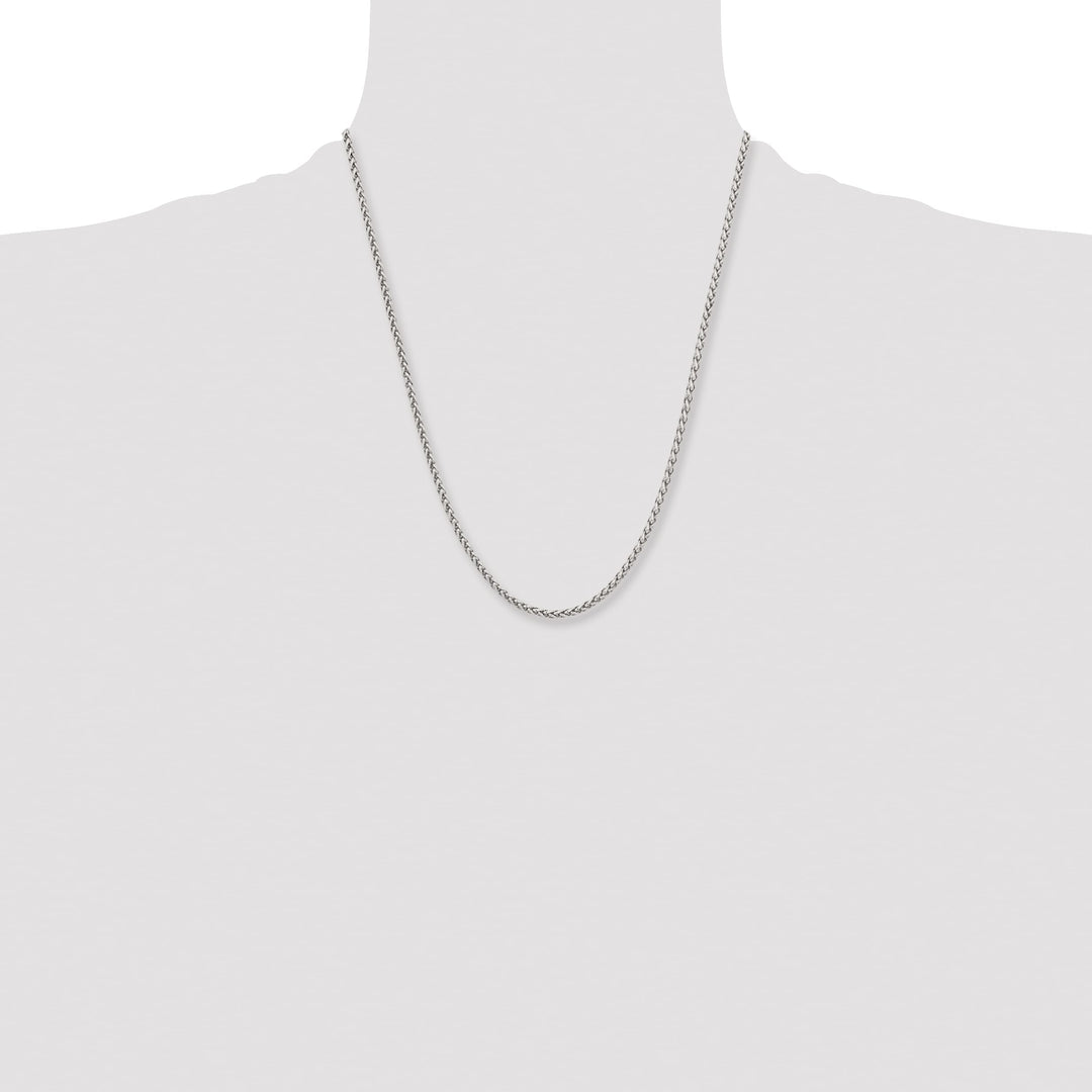 Chisel Stainless Steel 3mm Wheat Chain
