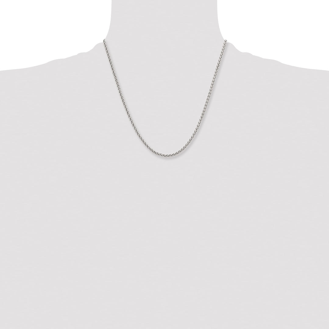 Chisel Stainless Steel 3mm Wheat Chain