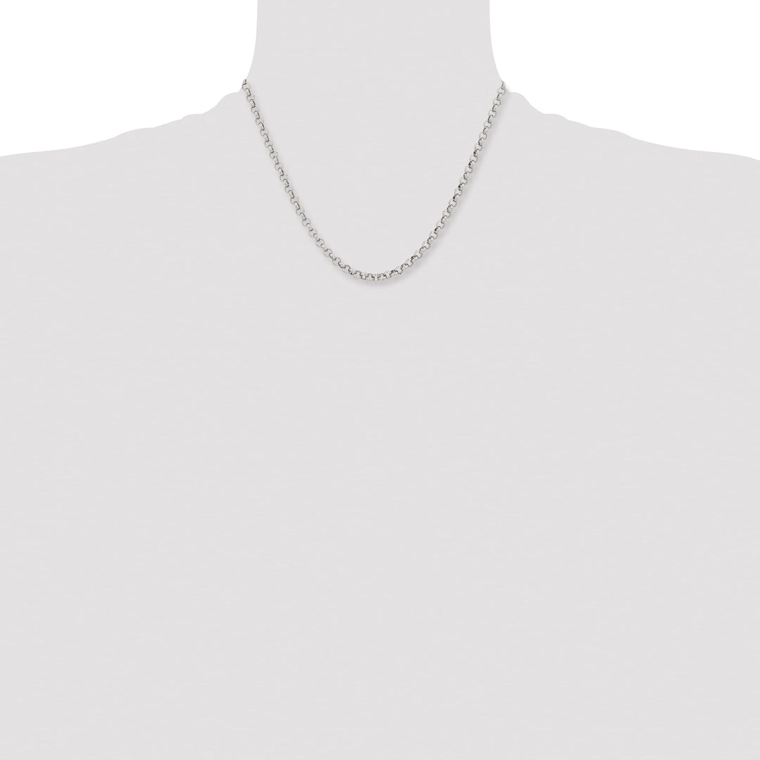 Chisel Stainless Steel 4.6mm Rolo Chain