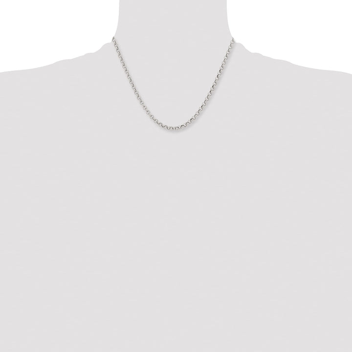 Chisel Stainless Steel 4.6mm Rolo Chain