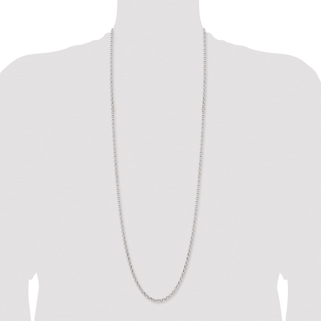 Chisel Stainless Steel 4.6mm Rolo Chain