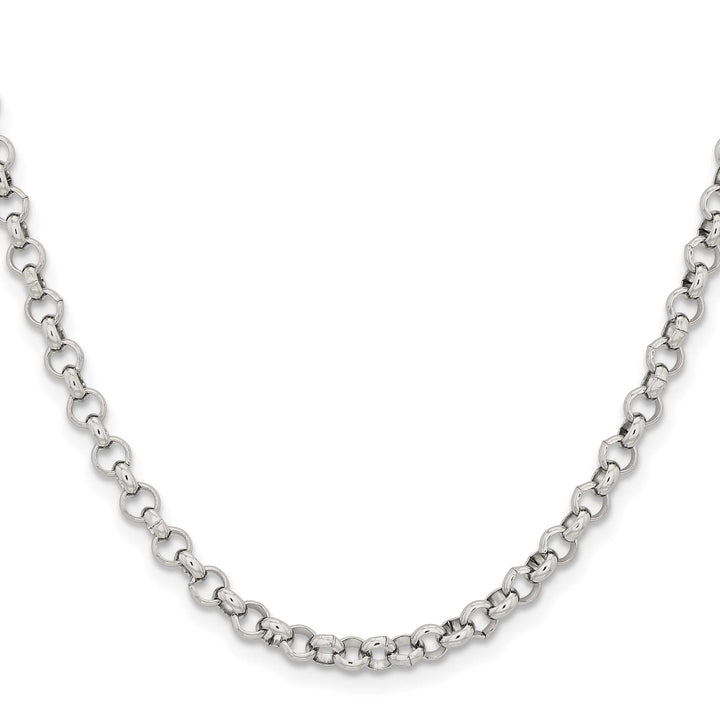 Chisel Stainless Steel 4.6mm Rolo Chain