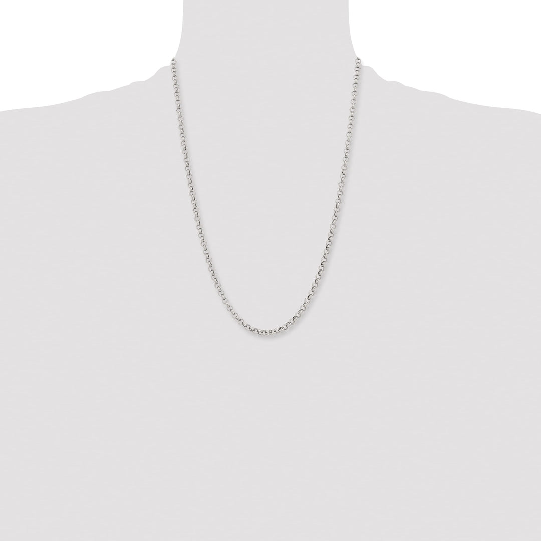 Chisel Stainless Steel 4.6mm Rolo Chain