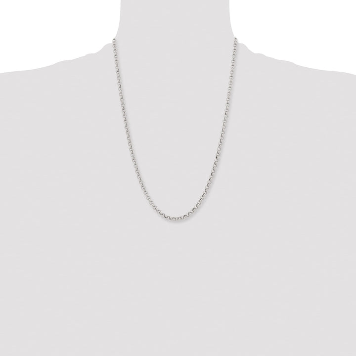 Chisel Stainless Steel 4.6mm Rolo Chain