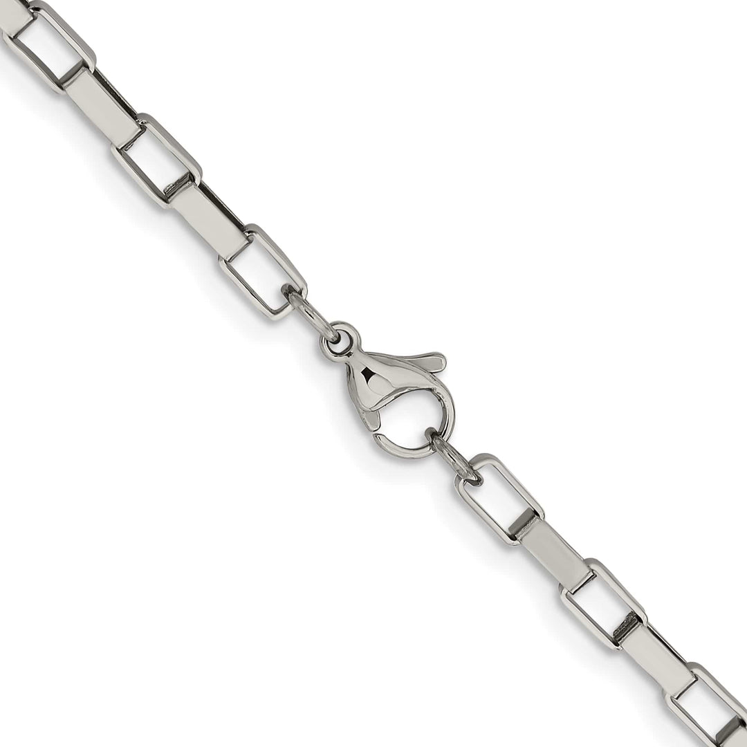 Chisel Stainless Steel 4.8mm Square Link Chain