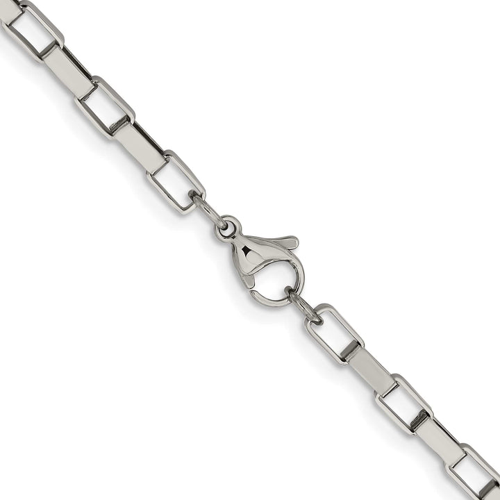 Chisel Stainless Steel 4.8mm Square Link Chain