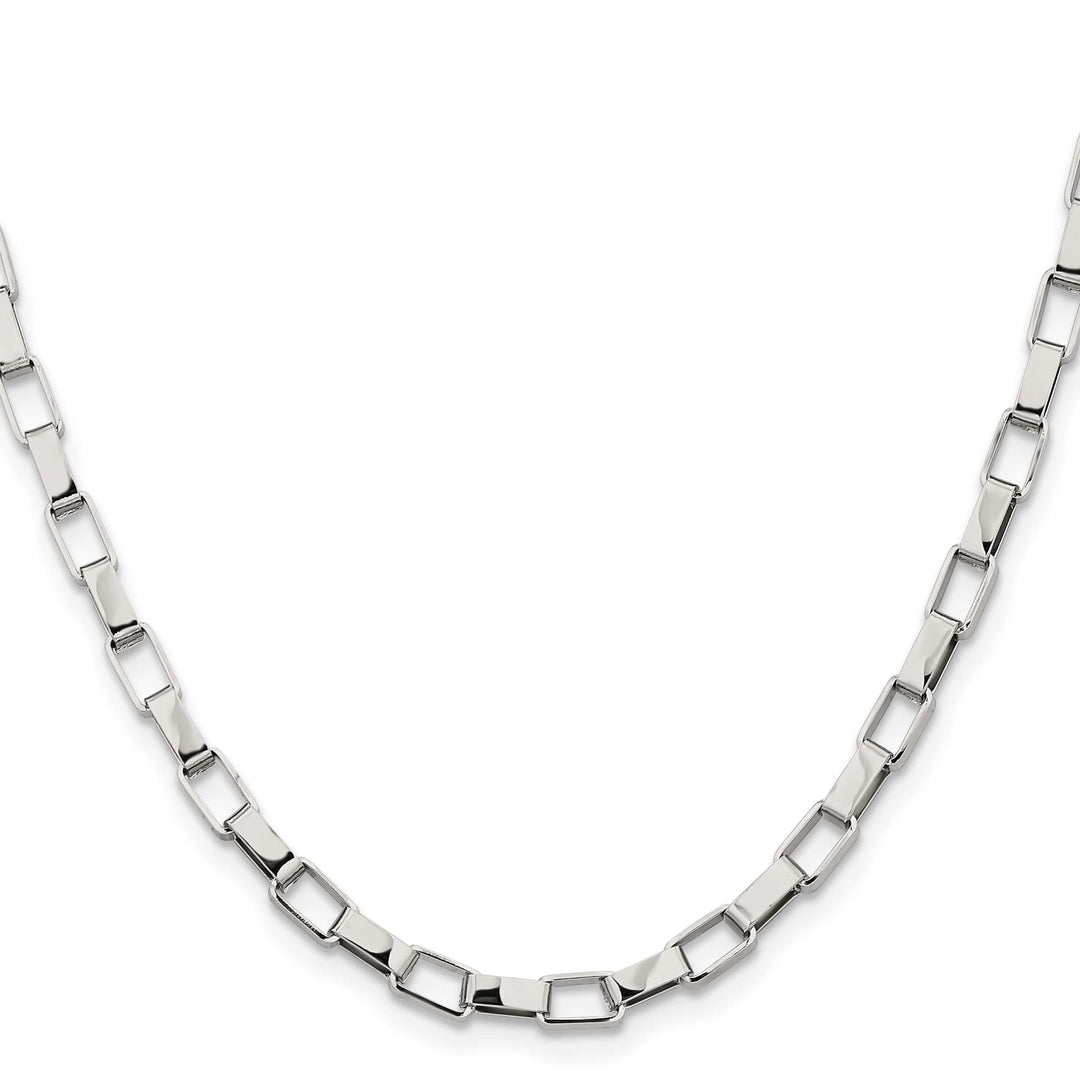 Chisel Stainless Steel 4.8mm Square Link Chain