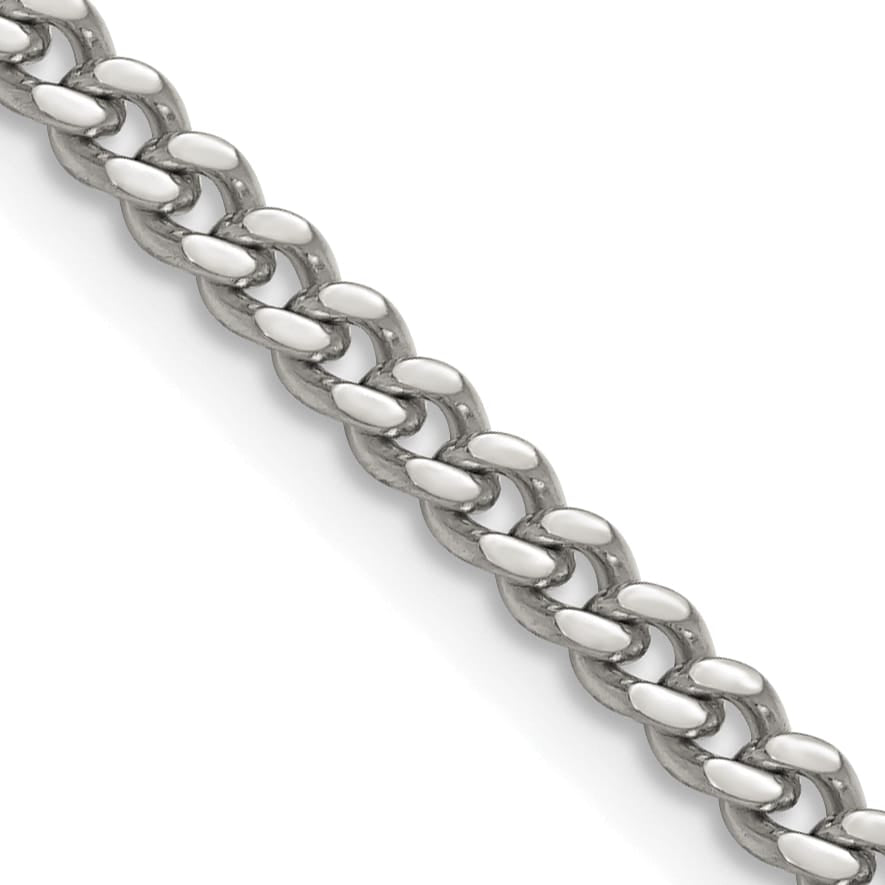 Chisel Stainless Steel 4mm Curb Chain