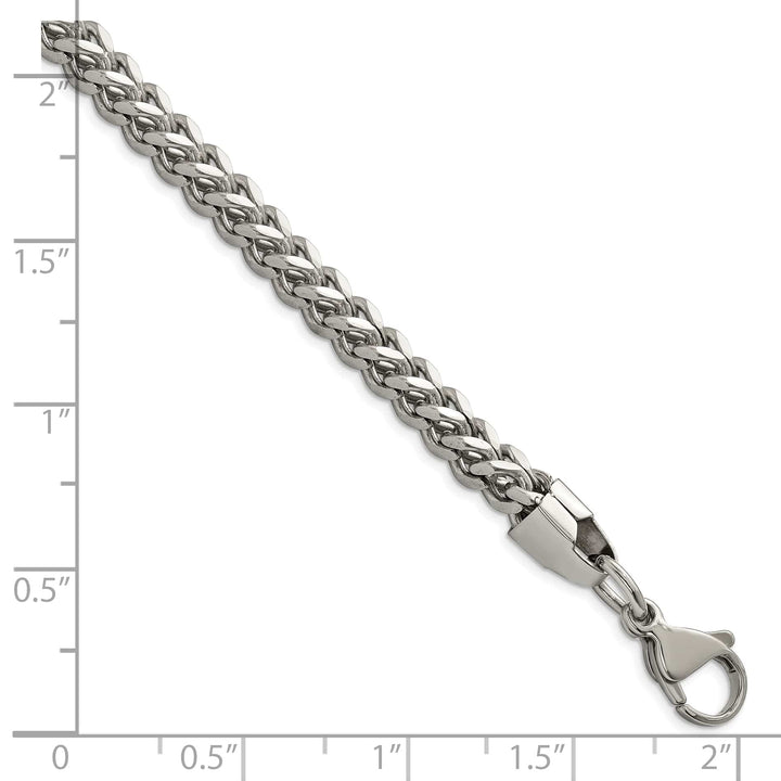 Chisel Stainless Steel 4mm Franco Chain