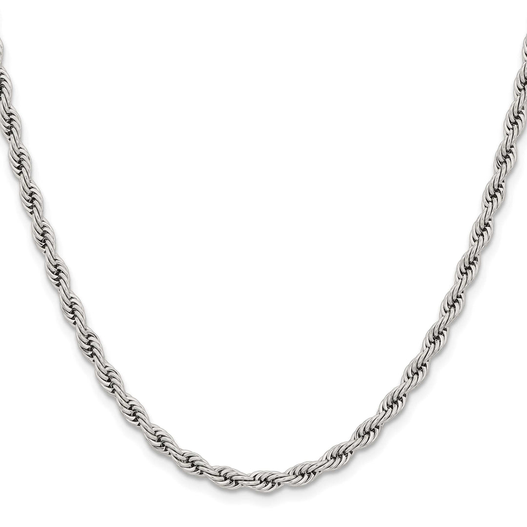 Chisel Stainless Steel 4mm Rope Chain