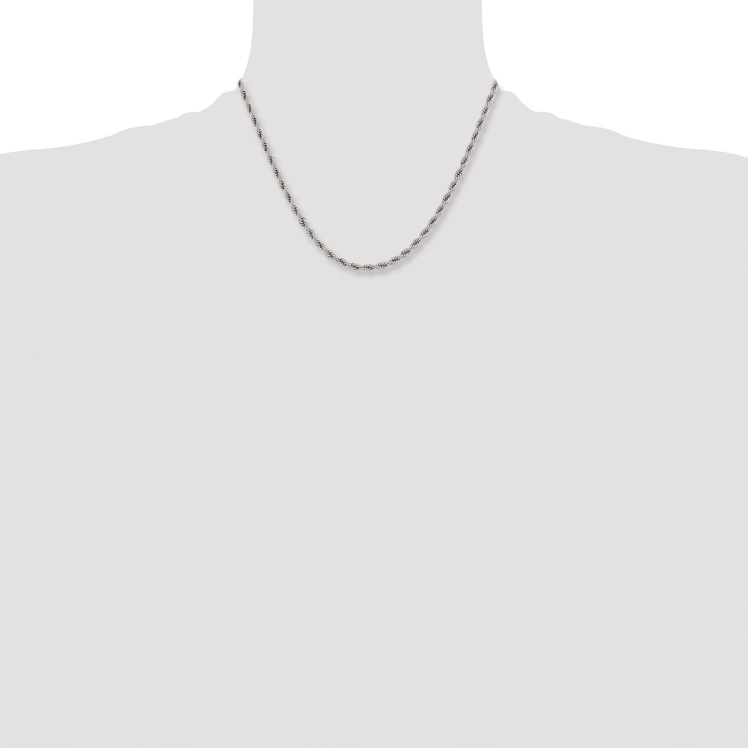 Chisel Stainless Steel 4mm Rope Chain