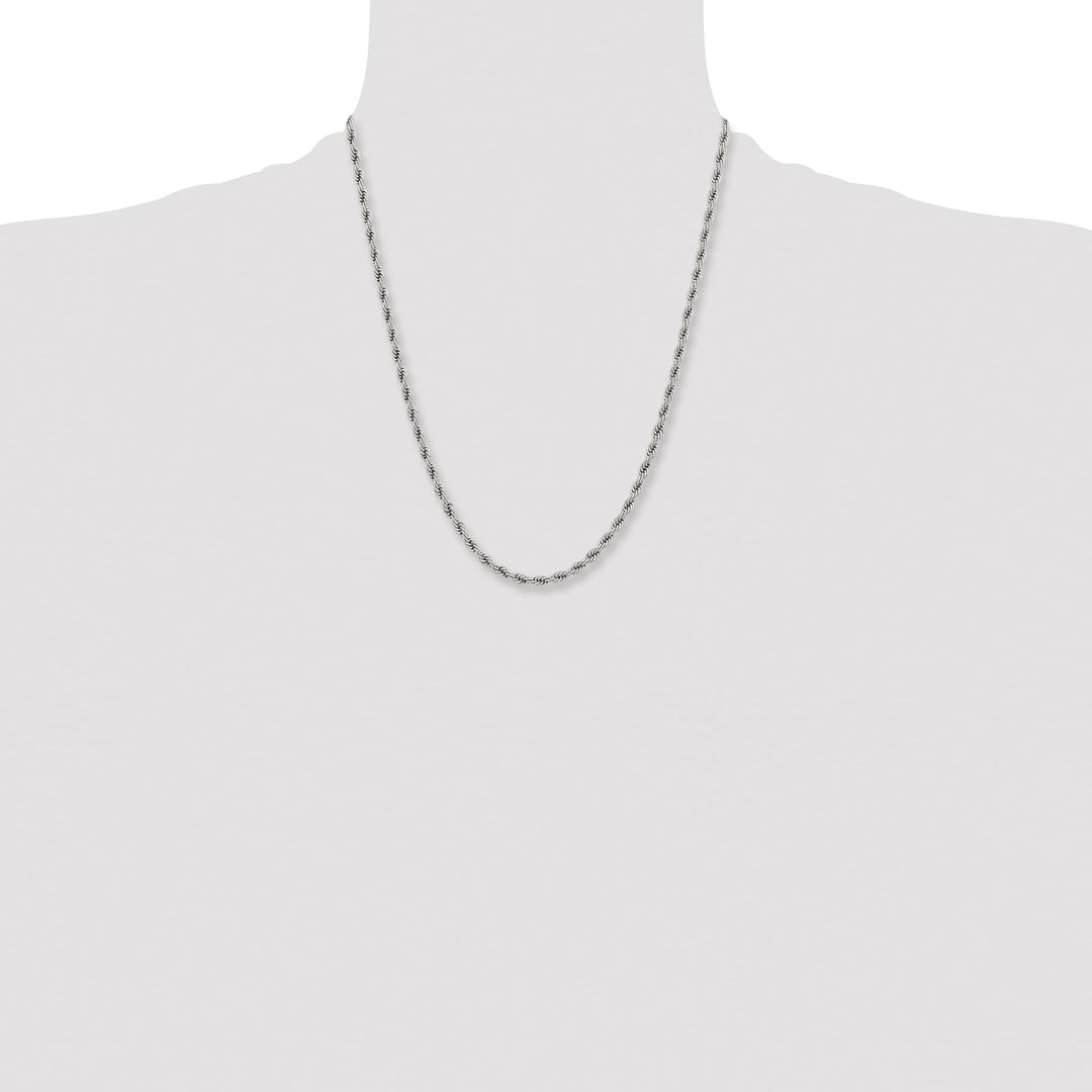 Chisel Stainless Steel 4mm Rope Chain