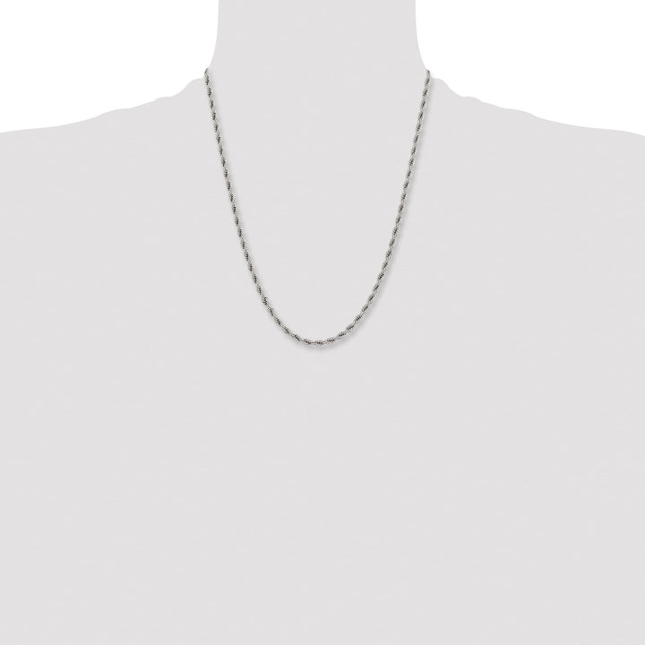 Chisel Stainless Steel 4mm Rope Chain