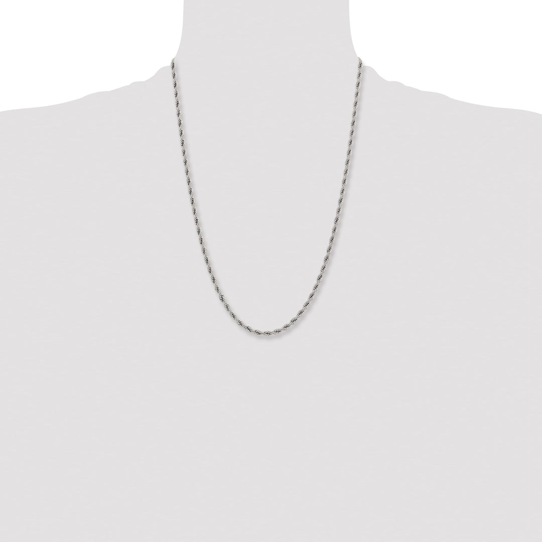 Chisel Stainless Steel 4mm Rope Chain