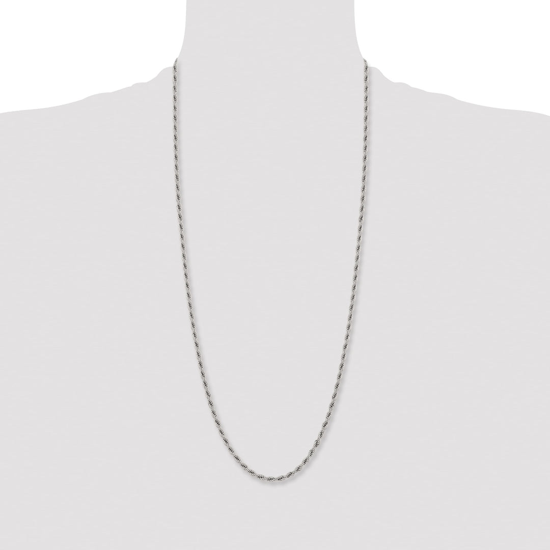 Chisel Stainless Steel 4mm Rope Chain