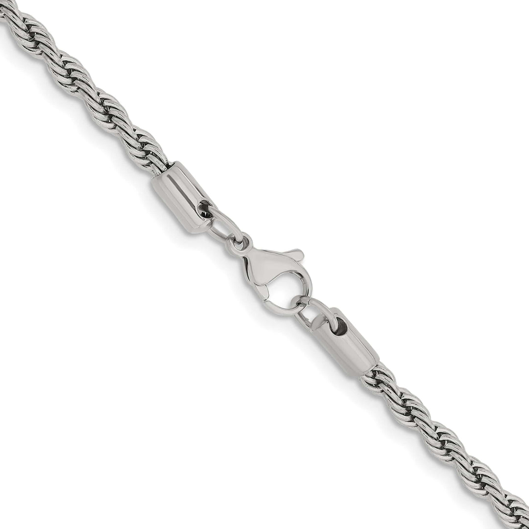 Chisel Stainless Steel 4mm Rope Chain