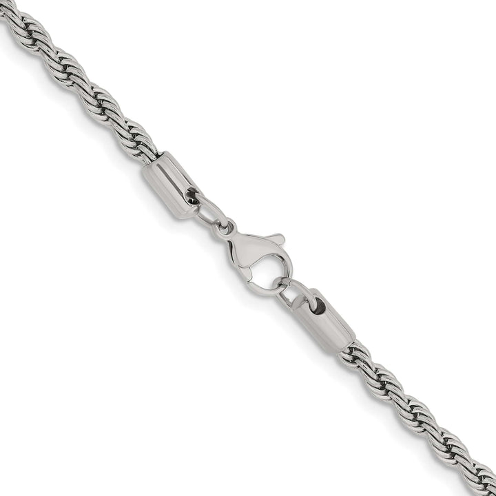 Chisel Stainless Steel 4mm Rope Chain