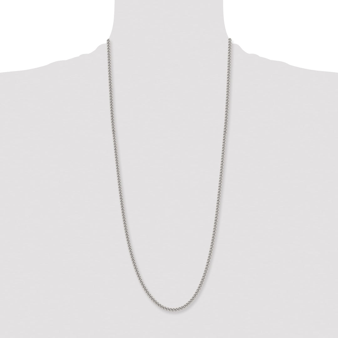 Chisel Stainless Steel 4mm Round Curb Chain