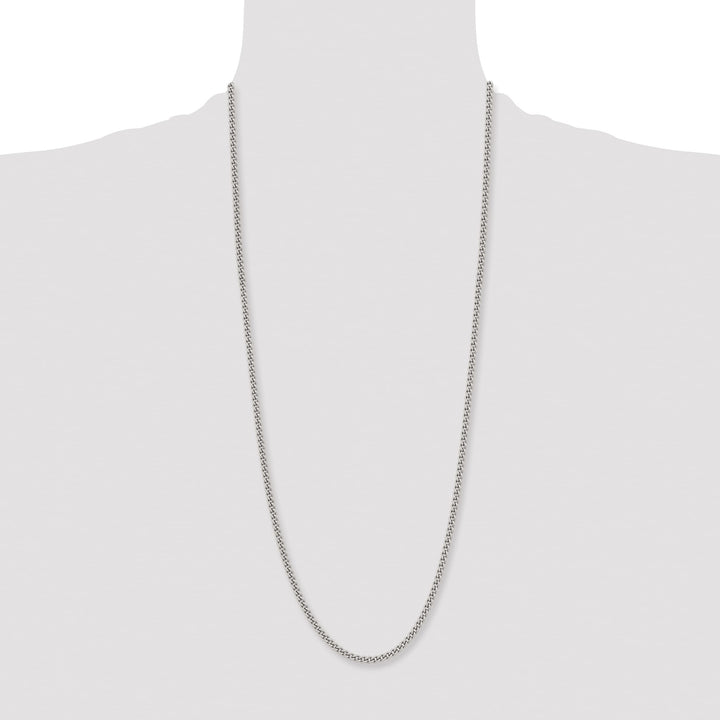 Chisel Stainless Steel 4mm Round Curb Chain