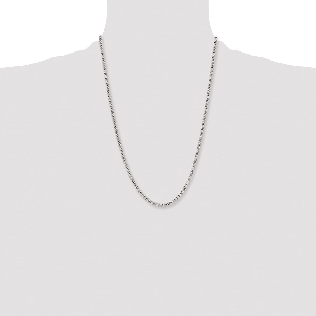 Chisel Stainless Steel 4mm Round Curb Chain