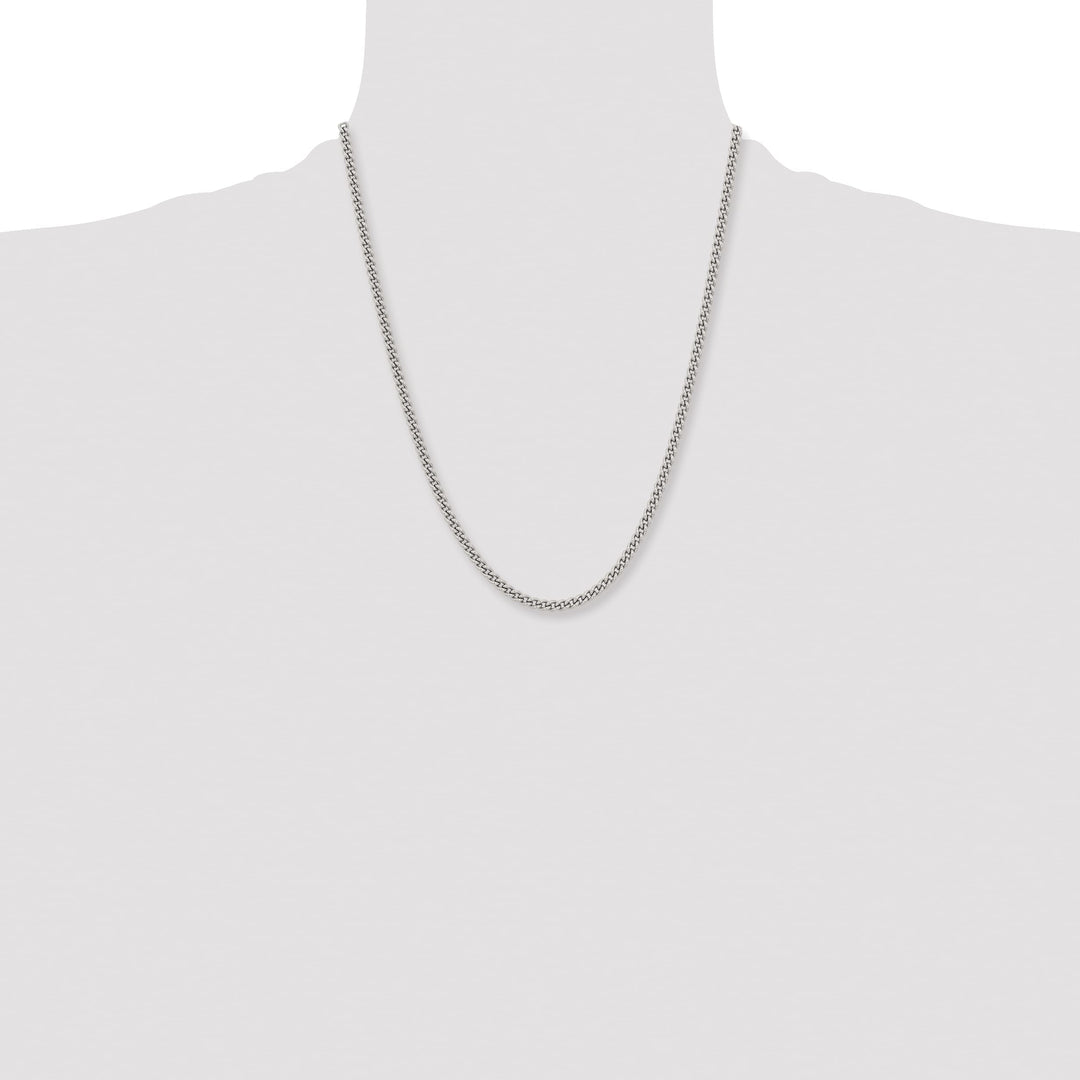 Chisel Stainless Steel 4mm Round Curb Chain