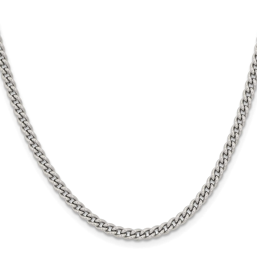 Chisel Stainless Steel 4mm Round Curb Chain