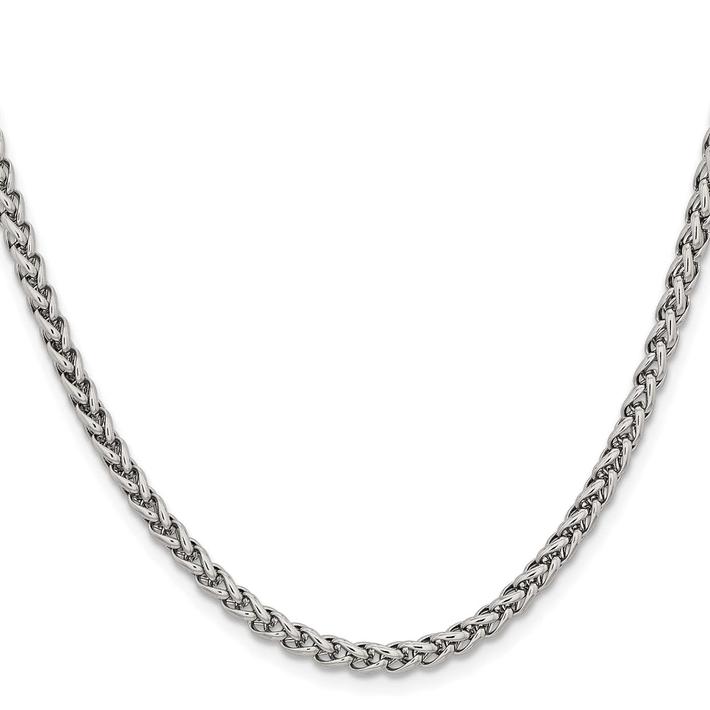 Chisel Stainless Steel 4mm Wheat Chain