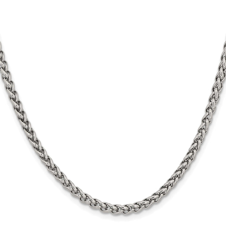 Chisel Stainless Steel 4mm Wheat Chain