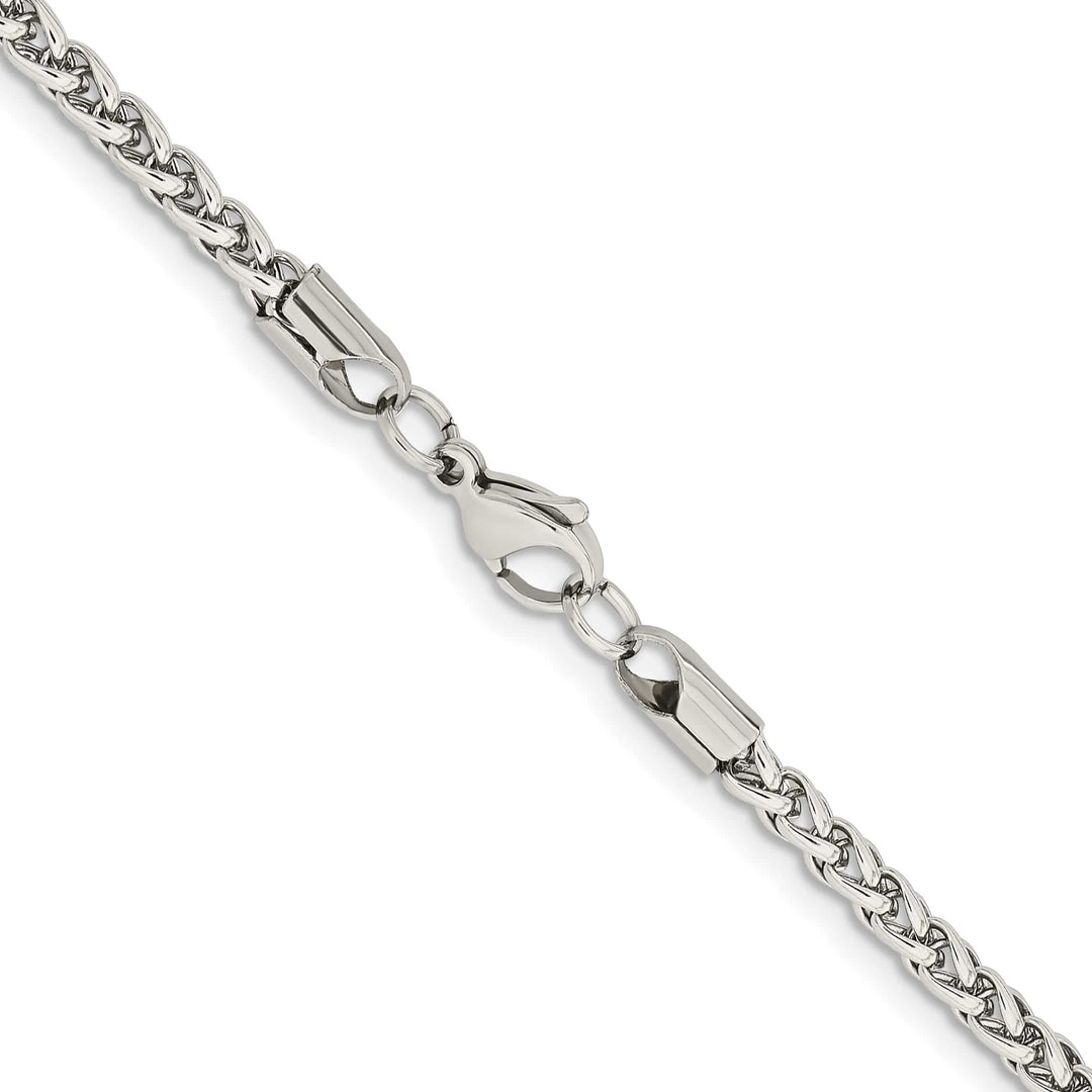 Chisel Stainless Steel 4mm Wheat Chain