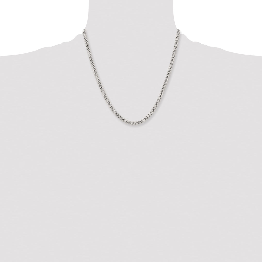 Chisel Stainless Steel 5.3mm Round Curb Chain