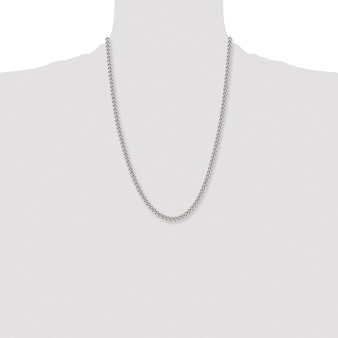 Chisel Stainless Steel 5.3mm Round Curb Chain