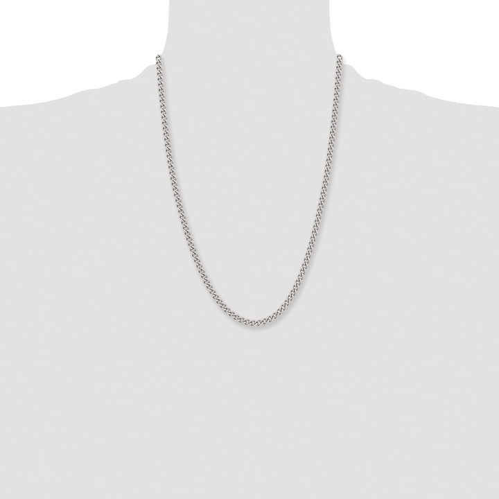 Chisel Stainless Steel 5.3mm Round Curb Chain