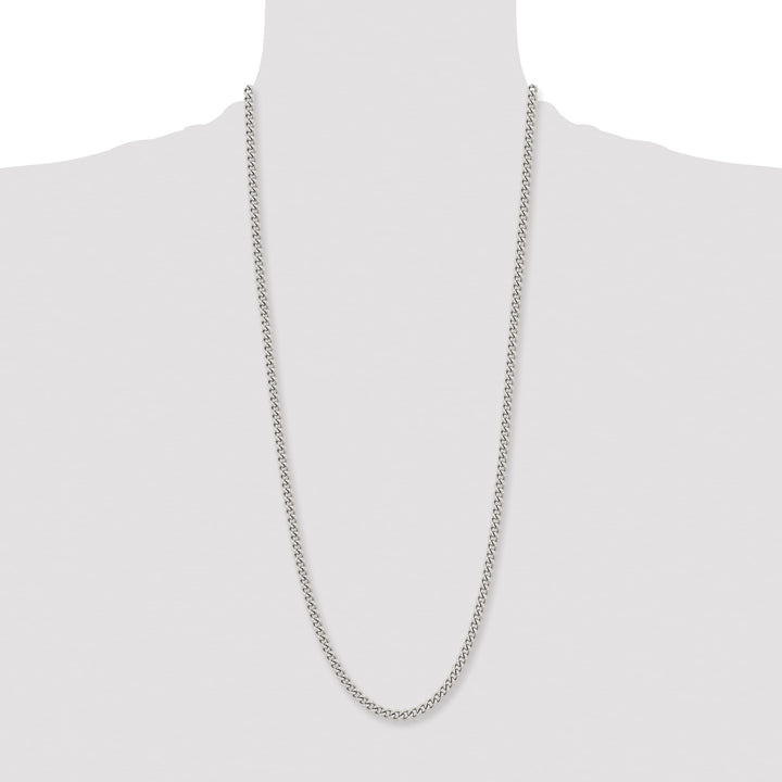 Chisel Stainless Steel 5.3mm Round Curb Chain
