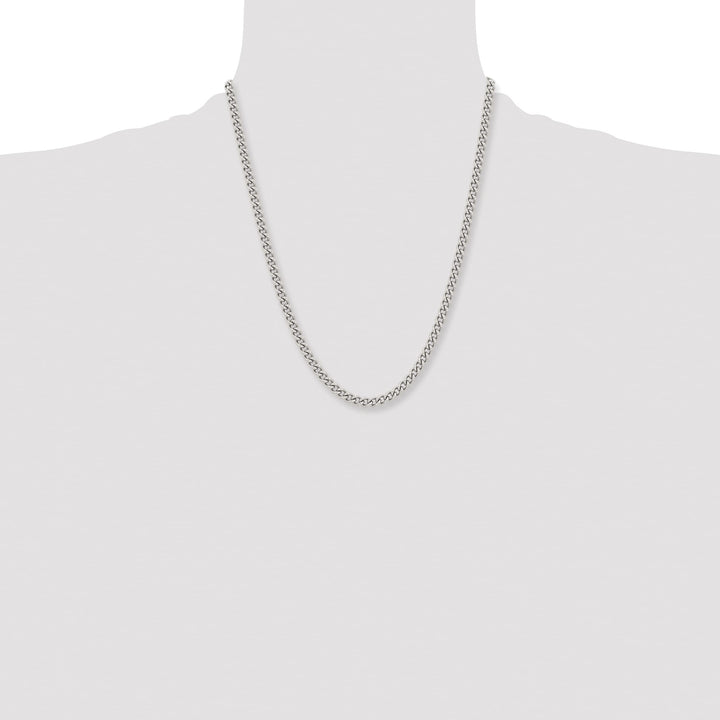 Chisel Stainless Steel 5.3mm Round Curb Chain