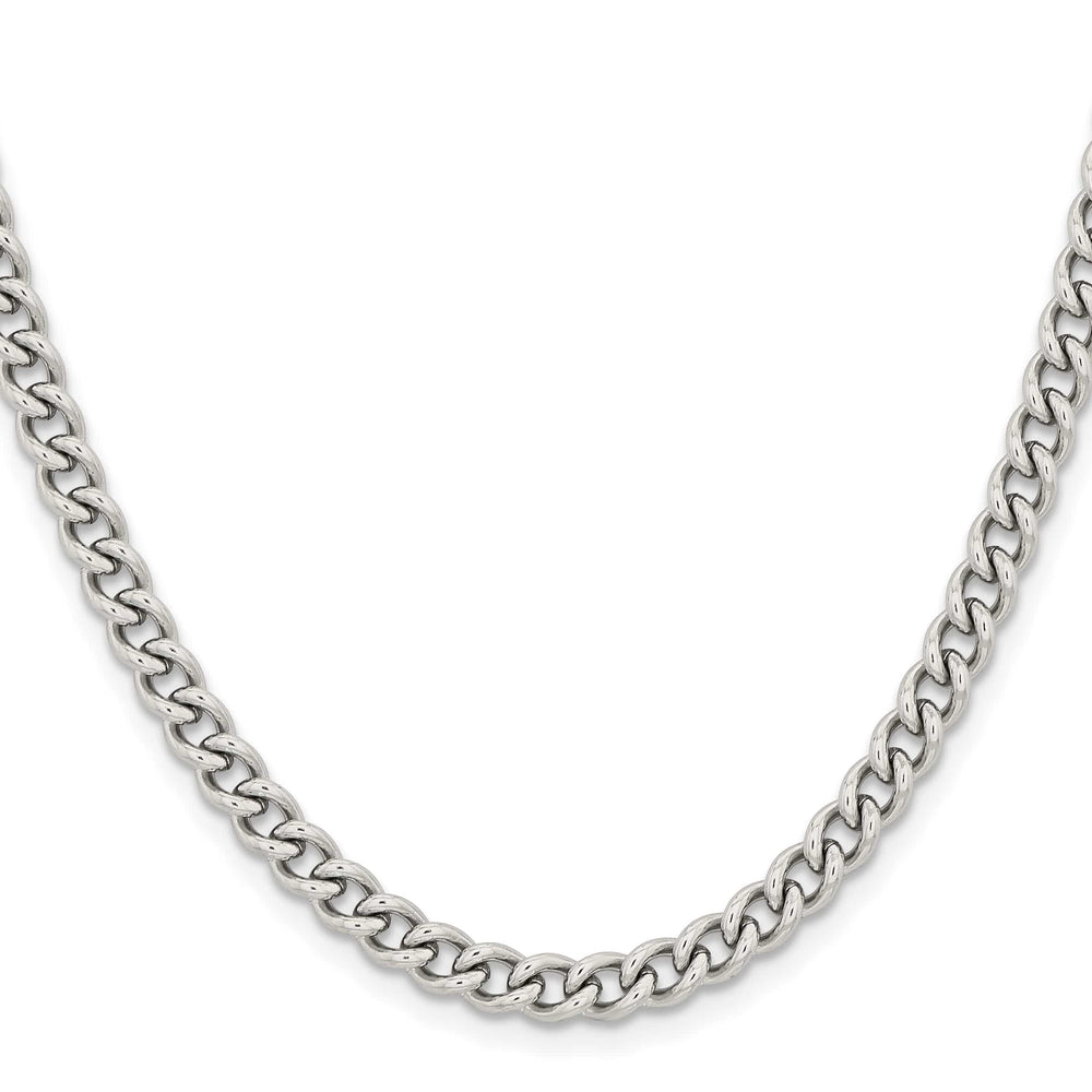 Chisel Stainless Steel 5.3mm Round Curb Chain