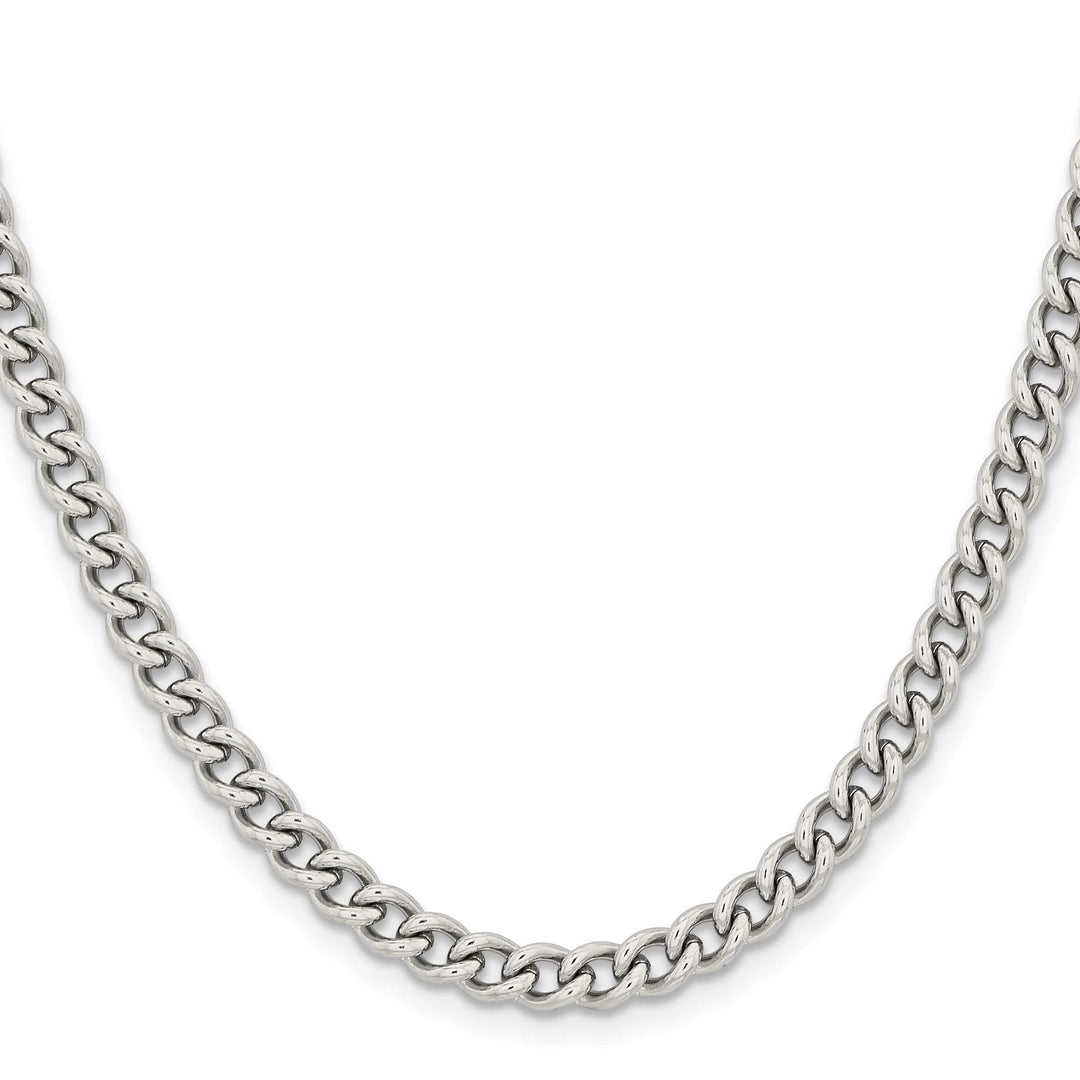 Chisel Stainless Steel 5.3mm Round Curb Chain