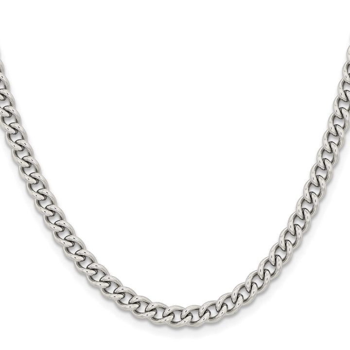 Chisel Stainless Steel 5.3mm Round Curb Chain