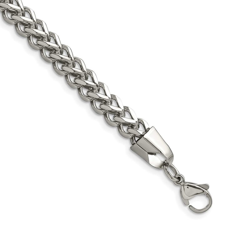 Chisel Stainless Steel 5.5mm Franco Bracelet