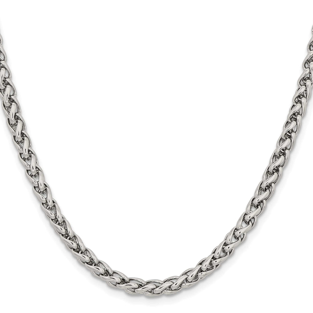Chisel Stainless Steel 5mm Wheat Chain