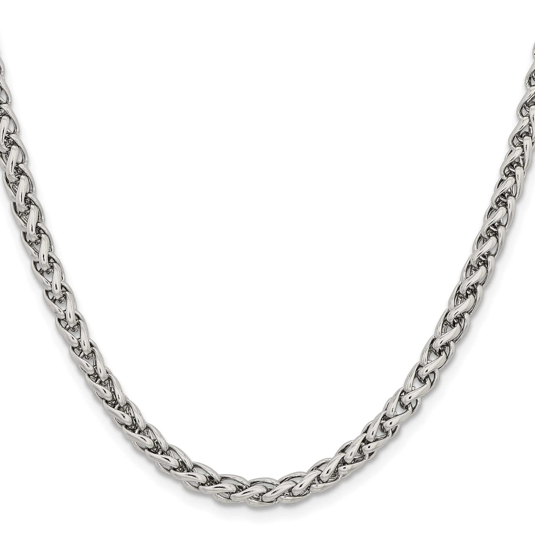 Chisel Stainless Steel 5mm Wheat Chain