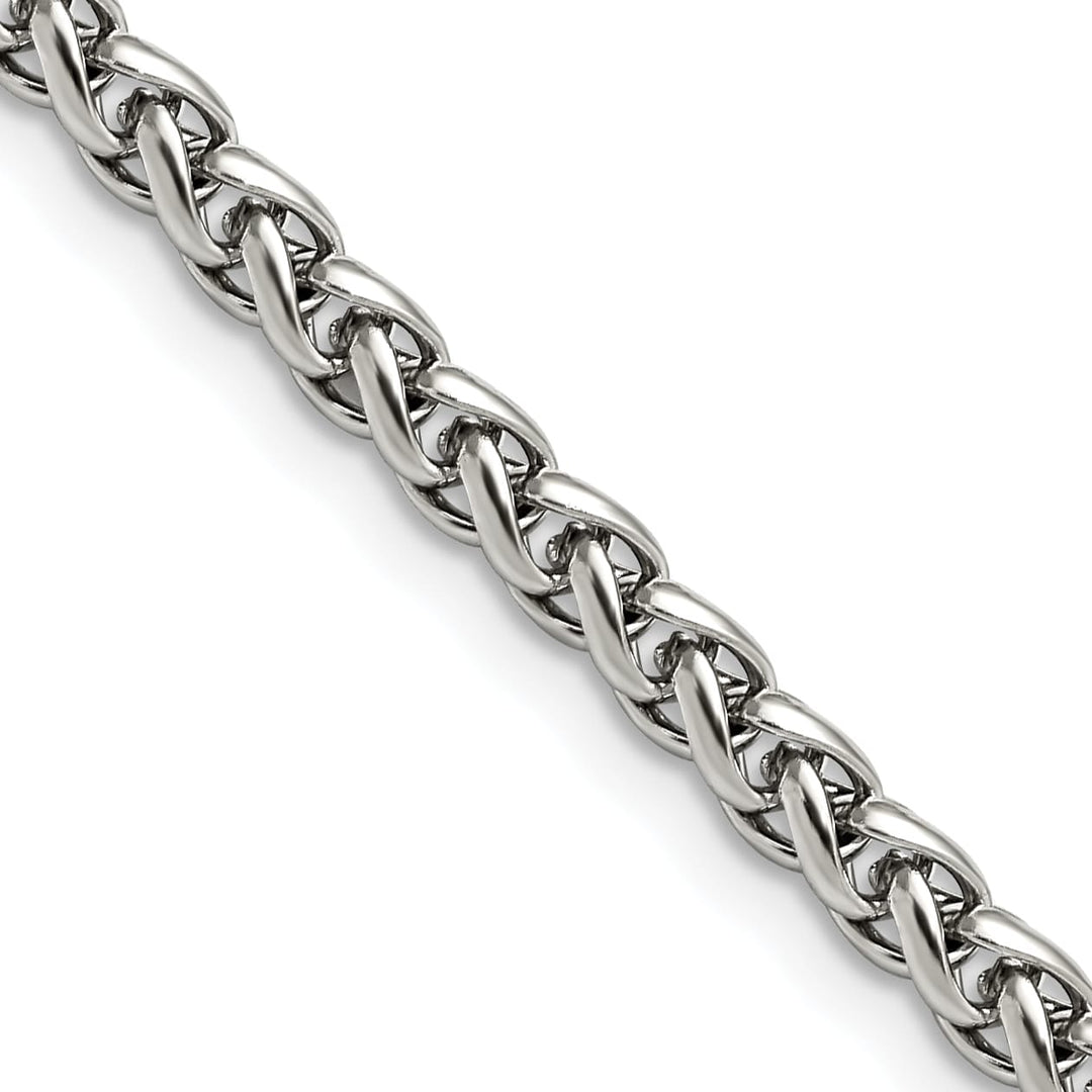 Chisel Stainless Steel 5mm Wheat Chain