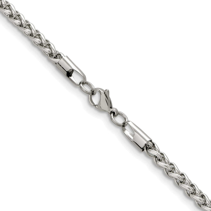 Chisel Stainless Steel 5mm Wheat Chain