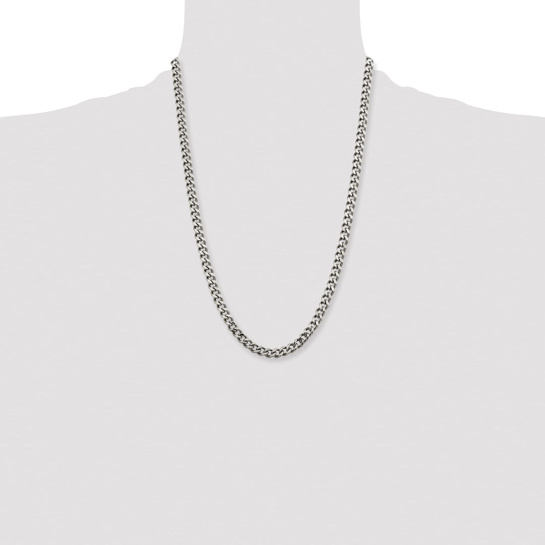 Chisel Stainless Steel 6.75mm Curb Chain